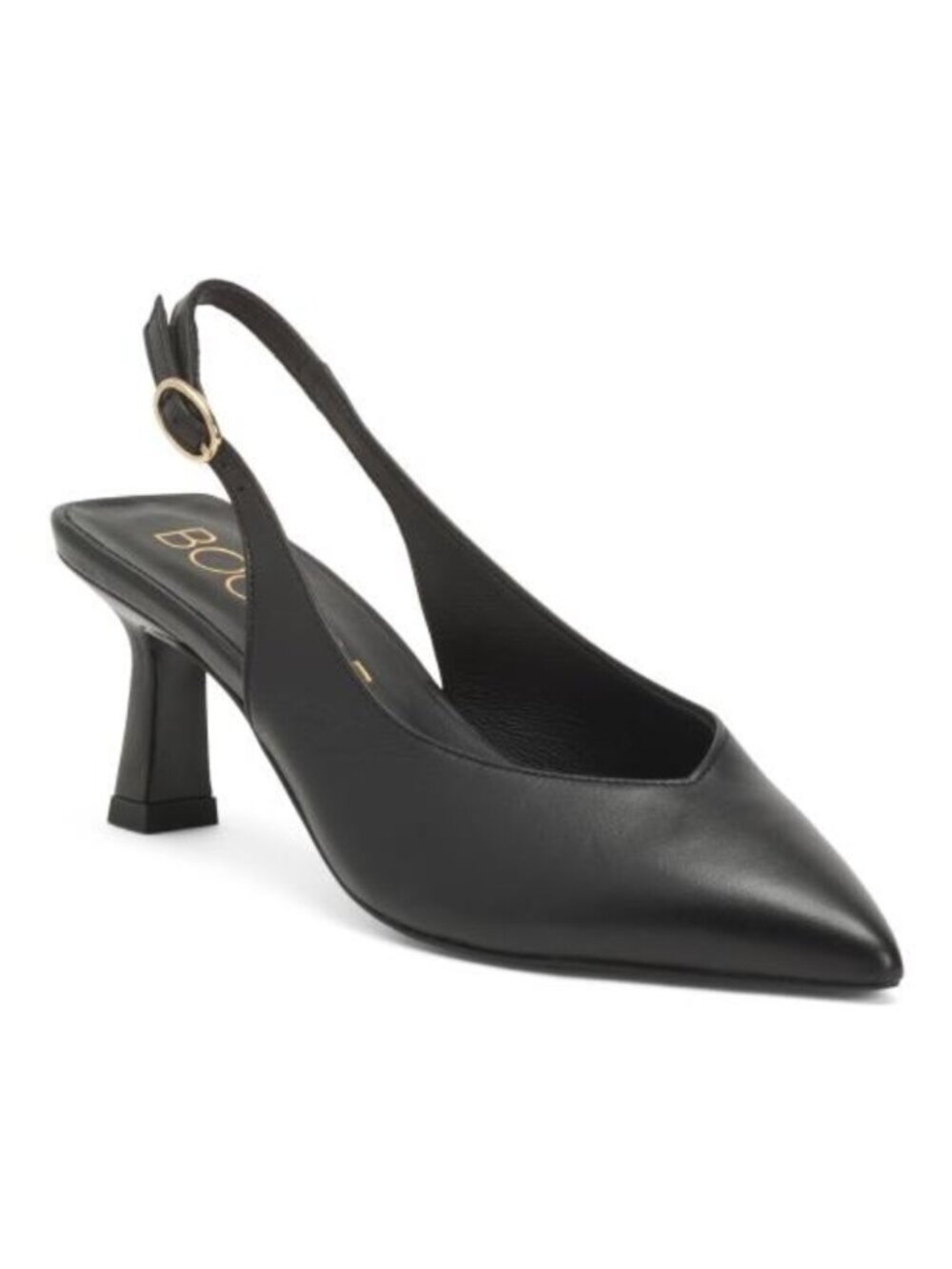 BOCAGE Leather Sling Back Heels